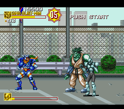 Sonic Blast Man II (USA) In game screenshot